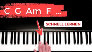 Klavier Akkorde lernen – schnell und einfach [upl. by Fogel]