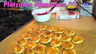 Rezept  Einfache Plätzchen  Cookies backen  Gewinnspiel schon vorbei [upl. by Jolenta107]