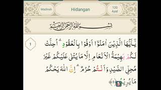 Surah AlMaidah Ayat 110 [upl. by Eijneb251]