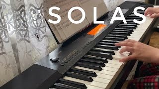 Solas by Jamie Duffyshort easy version🎹popular piano 🎵 [upl. by Anairdna]