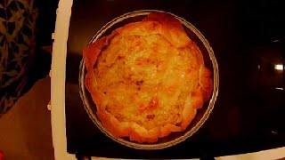 Cheese Onion amp Potato Pie  Pinch of Nom [upl. by Aniratac]