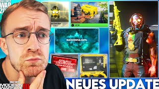 Die NEUEN FUNKTIONEN im NEUEN UPDATE ERKLÄRT 🚨 Waffenkoffer Verdeckte Exfils  Warzone [upl. by Cos]