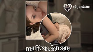 ＠𝐌𝐀𝐍𝐈𝐅𝐄𝐒𝐓𝐀𝐂𝐈𝐎𝐍 𝐒𝐀𝐍𝐀✦ salud  felicidad para tu manifestación  Subliminal 1 escucha [upl. by Chun787]