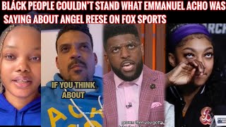 EMMANUEL ACHO SITS COMFORTABLY ON FOX SPORT AND SAID THIS ABOUT ANGEL REESE [upl. by Barkley387]