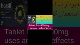 ecasil tablet600mg300mg useslinezolid tabletacute bacterial infection treatment DRNadeem [upl. by Yllek]