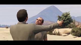 Trevor Vs Michael  GTA V [upl. by Ennasirk956]