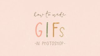 How to make animated GIFs in Photoshop [upl. by Pietra]