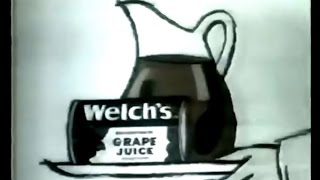 Welchs Grape Juice Animated Commercial 1974 [upl. by Brodeur]