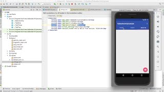 Creating Tabs in Android Studio with Tabbed Activity [upl. by Aneehsit]