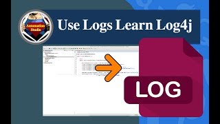 Session 15 What Is Log4j  How To Use Logs [upl. by Enahpad229]