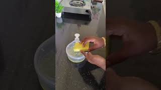 😊Must try this once in kitchen✨liquid dishwasher soap pump dispenser🎉Jan272024 shorts kitchenitem [upl. by Amata609]