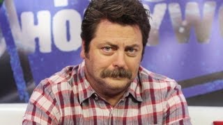 Nick Offerman Reveals His Feminine Side [upl. by Naiditch33]