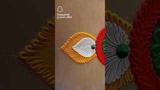 Rangoli DesignDiwali shorts art youtubeshorts artandcraft diwali [upl. by Cicily]