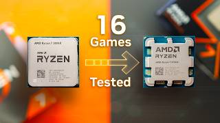 From Ryzen 7 3800X to 9700X  16 Games Tested [upl. by Mode]