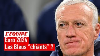 Euro 2024  Léquipe de France toujours quotchiantequot à regarder jouer [upl. by Rebme]