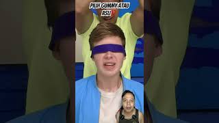 PILIH GUMMY ATAU ASLI⁉️ funny challenge comedy satisfying food mukbang candyeating asmr [upl. by Aileduab809]