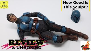 Toy Review amp Unboxing Hot Toys Koska Reeves 16 Scale Star Wars The Mandalorian Action Figure [upl. by Read63]