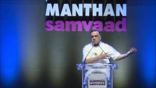 Pramath Raj SInha at Manthan Samvaad 2016 204 on World Class Higher Education in India [upl. by Wernick]