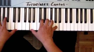 Maravillado estoy de ti Miel san marcos  Tutorial Piano Carlos [upl. by Sloatman]