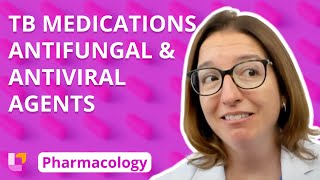 TB Systemic Antifungal amp Antiviral Medications  Pharmacology  Immune System  LevelUpRN [upl. by Uriel400]