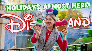 The Holidays At Disneyland Are Almost Here  Tasty Disney Holiday Baked Treats Arrive Early [upl. by Naval]