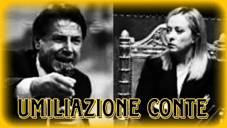 INCREDIBLE CONTE MELONI MI HA FATTO MALE MI HA ÛMILIATÓ PUBBLICAMENTE IN TUTTA EUROPA europe yt [upl. by Rehtul284]