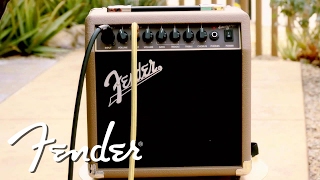 Fender Acoustasonic 15 Demo  Fender [upl. by Blumenthal]