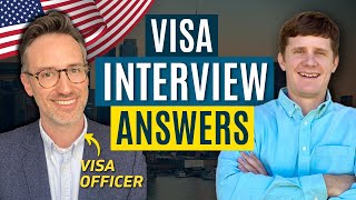 US Visa Officer Shares Special Visa Interview Secrets For 2024 [upl. by Syned]