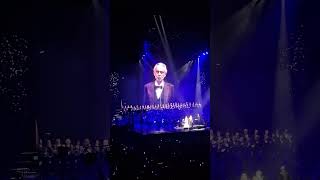 Andrea Bocelli 2024  Live from Prague O2 Arena  Con te partirò [upl. by Augy]