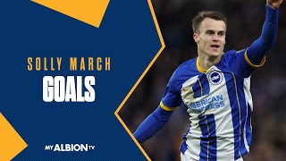 Solly March EVERY Goal From His Albion Career [upl. by Noland]