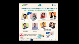 Webinar Hari Kesehatan Nasional Ke56 quotGizi Seimbangquot [upl. by Anahsahs]