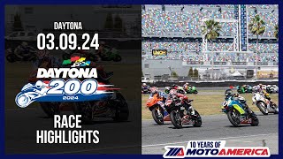 Daytona 200 2024  HIGHLIGHTS  MotoAmerica [upl. by Dnalor461]