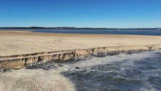 Inskip landslip footage from Erin Atkinson [upl. by Leona901]