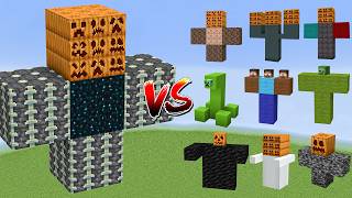 MUTANT WARDEN vs All Minecraft Bosses  Minecraft Mob Battle [upl. by Hazmah]