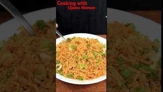 Schezwan Fried Rice Recipe  Very testy recipefood rice indianfood cooking shortsfeeds shorts [upl. by Aneelahs]