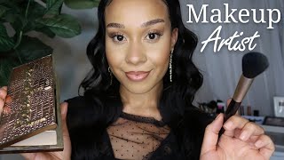 ASMR The Makeup Artist Experience💄 Doing Your Glam Makeup Makeover RP [upl. by Aremihc568]