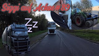 V8 Fahrer müssen viel Schlafen Siggi auf Achse89 Der Lkw Vlog [upl. by Neelyhtak]