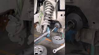 How to remove the rack ball joint fyp Suchart Service Garagerack ball joint [upl. by Erdnad605]