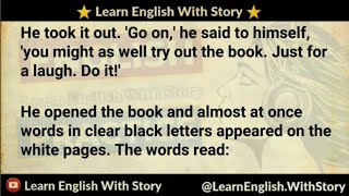 Mysterious Book  English Story  Graded Reader  Learn English Through Story LEwS1 [upl. by Grossman278]