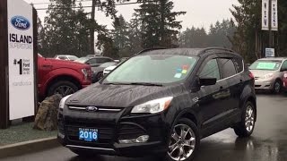 2016 Ford Escape SE Backup Camera Tonneau Cover Review  Island Fo [upl. by Wellington531]