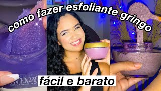 COMO FAZER ESFOLIANTE CORPORAL CASEIRO [upl. by Shellans427]