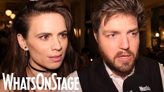 Rosemersholm West End Opening Night  Hayley Atwell Tom Burke Giles Terera [upl. by Alexia]