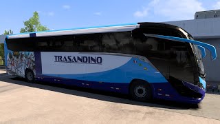 Euro Truck Simulator 2  Mod Bus 150  Marcopolo G8 4x2  Trasandino [upl. by Elaina]