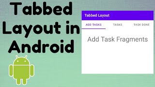 Tabbed Layout in Android  TechViewHub  Android Studio [upl. by Birk387]