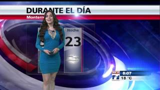 Fannia Lozano y el Clima Info7 Matutino 28Oct2014 0800 AM Full HD [upl. by Elleniad]