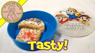 EasyBake Kelloggs Rice Krispies Snack Shoppe Treats Maker 2002 Hasbro [upl. by Santiago710]