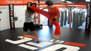 360 Jumping Spinning HeelHook Kick Tutorial [upl. by Fleeman451]