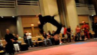 Awesome 13 yearold girl  Battle of Atlanta 2009 Dayna Huor extreme martial arts weapons [upl. by Hcire]