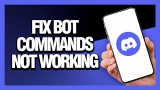 How to Fix Discord App Bot Commands Not Working  Android amp Ios  Final Solution [upl. by Angrist]