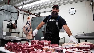 How to Butcher a Cow  ENTIRE BREAKDOWN  by The Bearded Butchers [upl. by Betta]